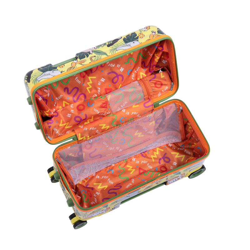 Trunkryder – Kinder-Trolley mit Rollen (Dschungeltiere)