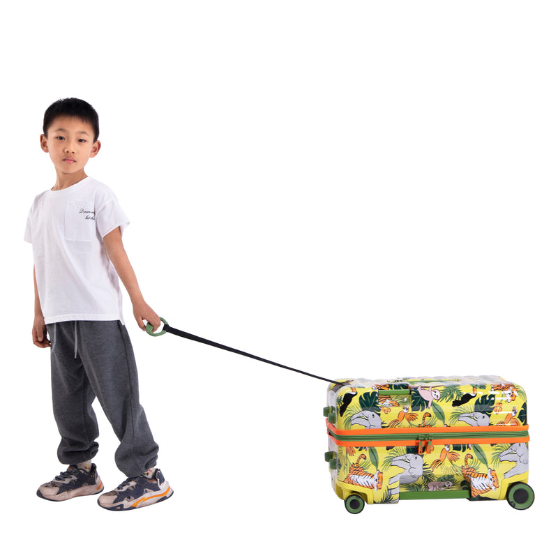 Trunkryder – Kinder-Trolley mit Rollen (Dschungeltiere)
