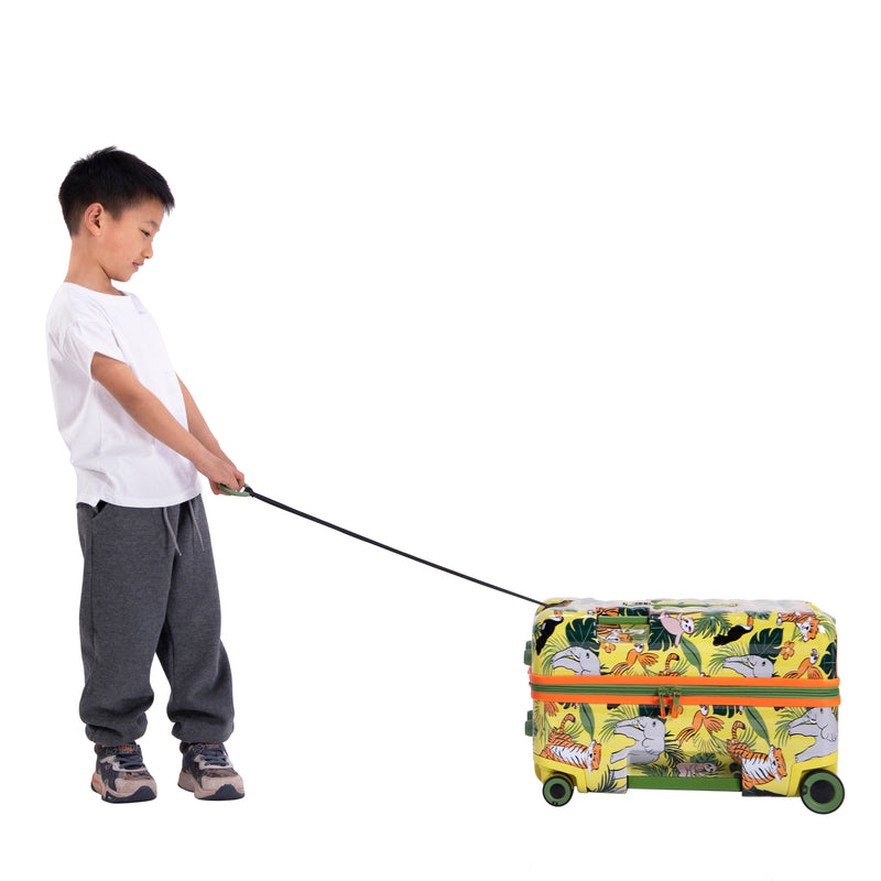Trunkryder – Kinder-Trolley mit Rollen (Dschungeltiere)