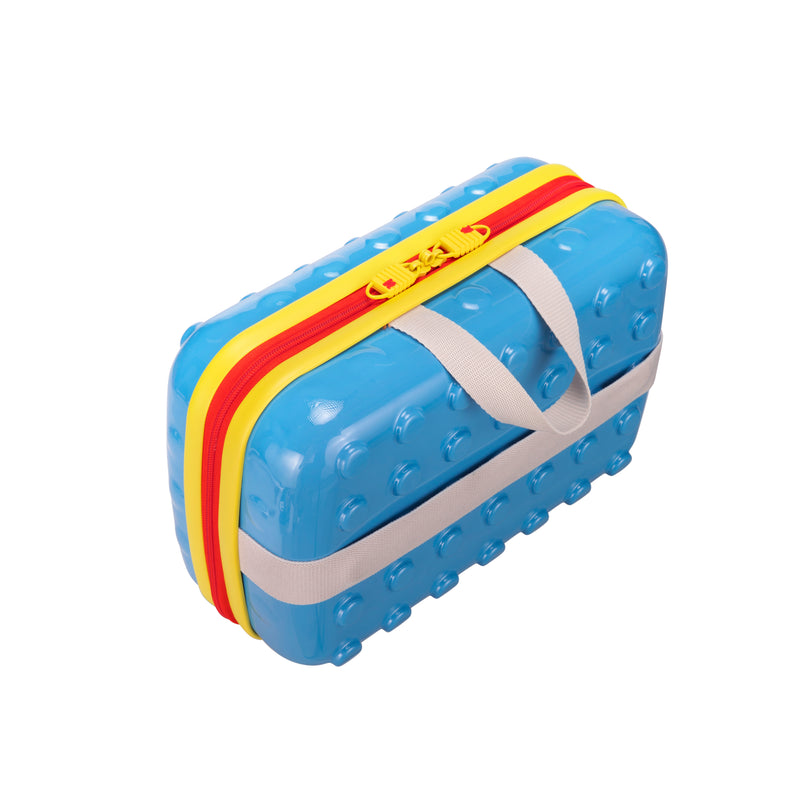 Bobble Bloc – 2-teiliges Kinderkofferset (Bonnie-Blau)