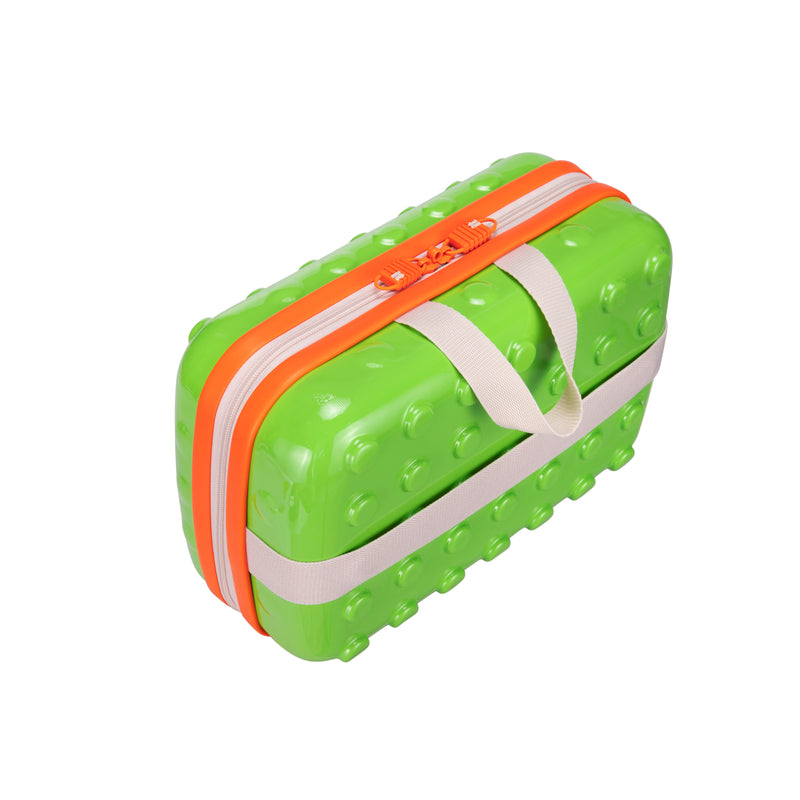 Bobble Bloc – 2-teiliges Kinderkofferset (Grün)
