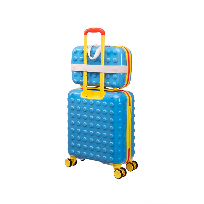 Bobble Bloc – Kinder Untersitz-Handgepäck (Bonnie-Blau)