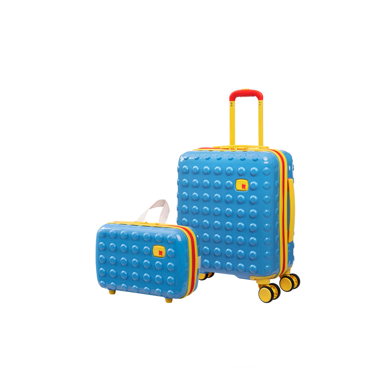 Bobble Bloc – Kinder Untersitz-Handgepäck (Bonnie-Blau)