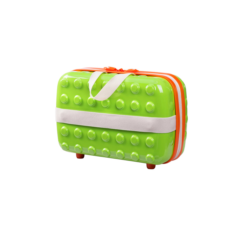 Bobble Bloc – 2-teiliges Kinderkofferset (Grün)