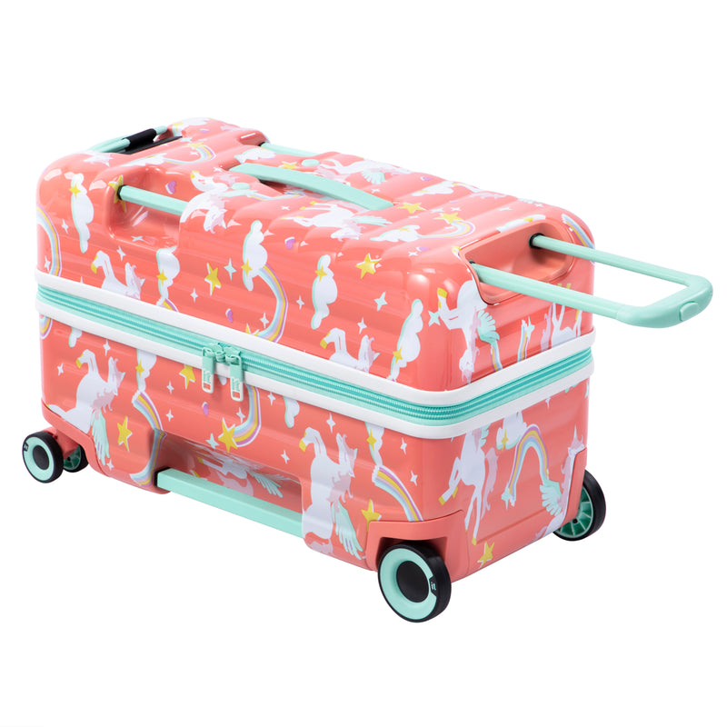 Trunkryder - Kids Ride-On Suitcase (Unicorns)