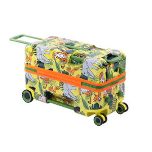 Trunkryder - Kids Ride-On Suitcase (Jungle Animals)