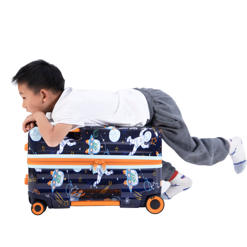 Trunkryder - Kids Ride-On Suitcase (Spaceship)