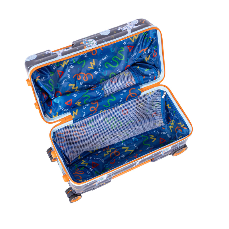 Trunkryder - Kids Ride-On Suitcase (Spaceship)