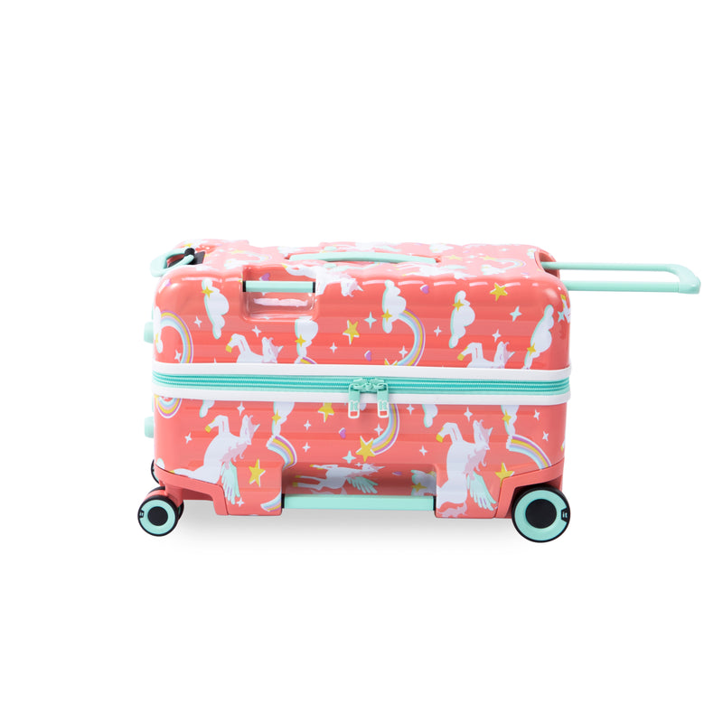 Trunkryder - Kids Ride-On Suitcase (Unicorns)