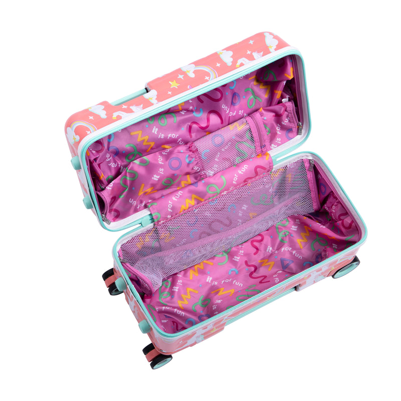 Trunkryder - Kids Ride-On Suitcase (Unicorns)