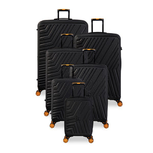 Convertible - Set de 6 valises (Noir)