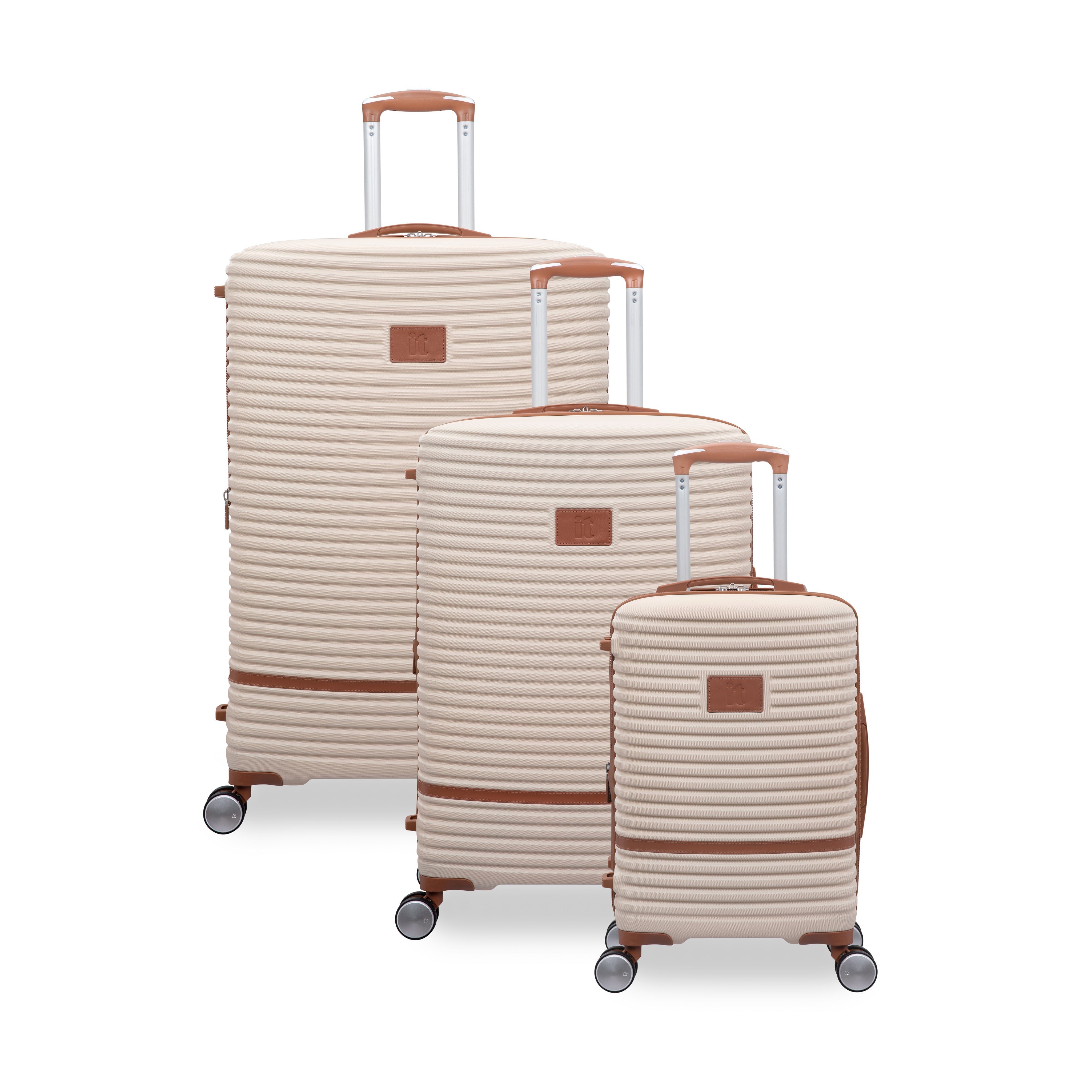 it Luggage Replicating 3pc Set in Cream