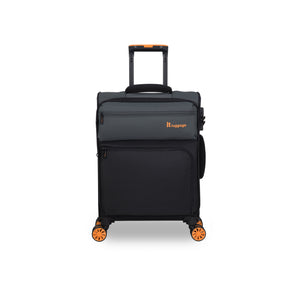 Black lightweight suitcase hot sale