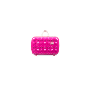 Bobble Bloc - Trousse de voyage portable pour enfants (Rose framboise)