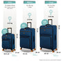 Compartment - 3pc Set (Bold Blue)