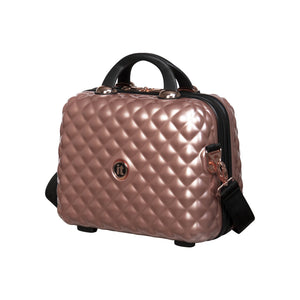 Glitzy - Vanity Case (Metallic Rose Gold)