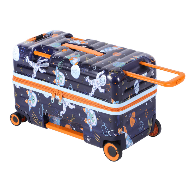 Trunkryder - Valise à roulettes pour enfants (vaisseau spatial)