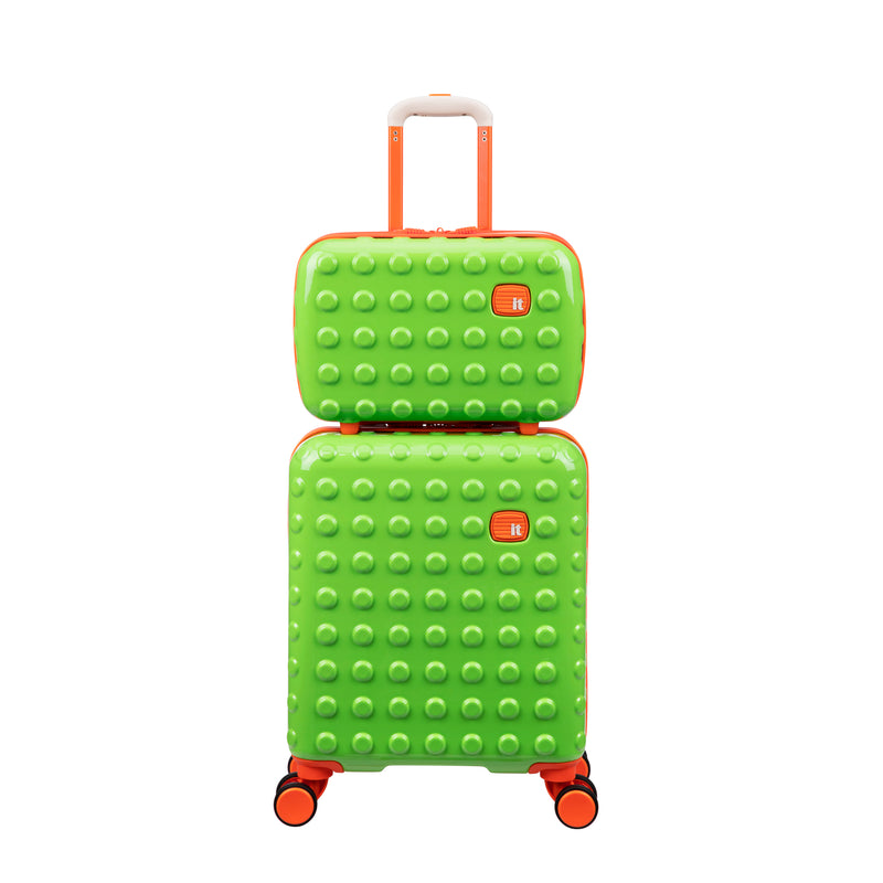 Bobble Bloc - Mallette de voyage pour enfants (vert)