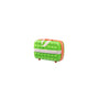 Bobble Bloc - Mallette de voyage pour enfants (vert)