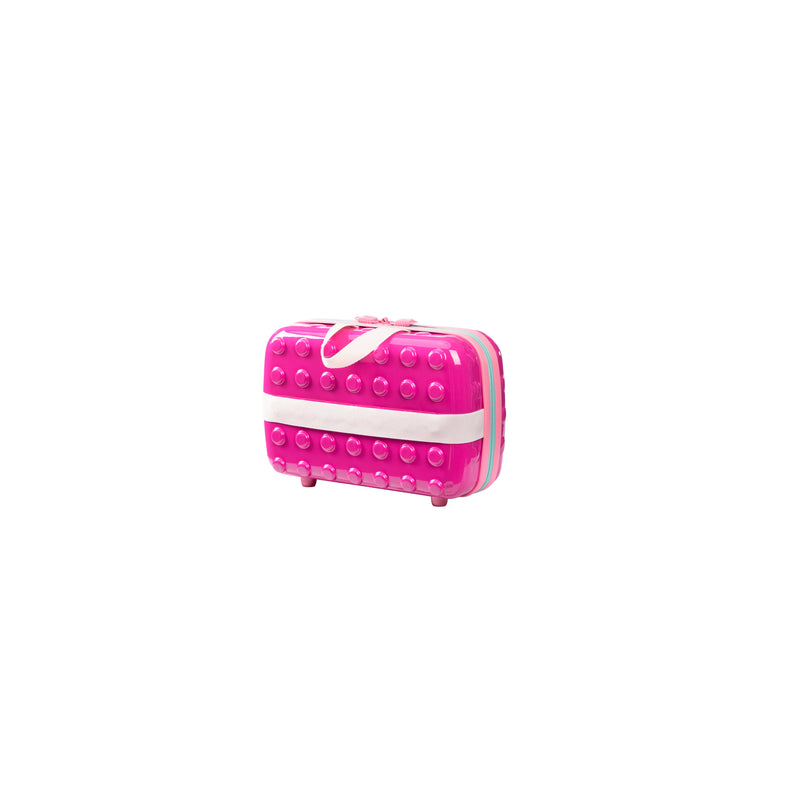 Bobble Bloc - Mallette de voyage pour enfants (Rose framboise)