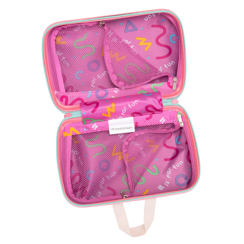 Bobble Bloc - Mallette de voyage pour enfants (Rose framboise)