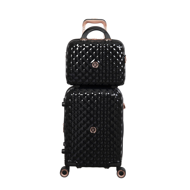 Glitzy - Luxe koffer (zwart)